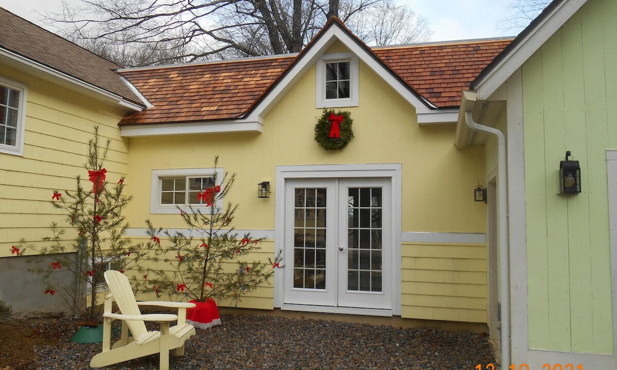yellow villa