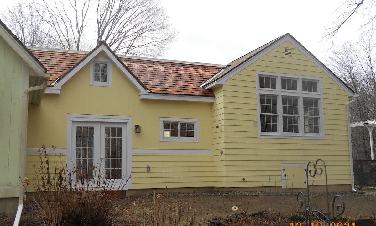 yellow villa